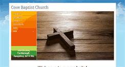 Desktop Screenshot of covebaptistchurch.net